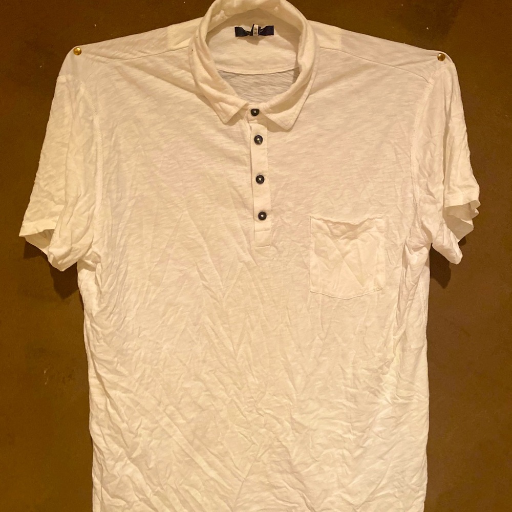 Loose Fit Design Collar shirt